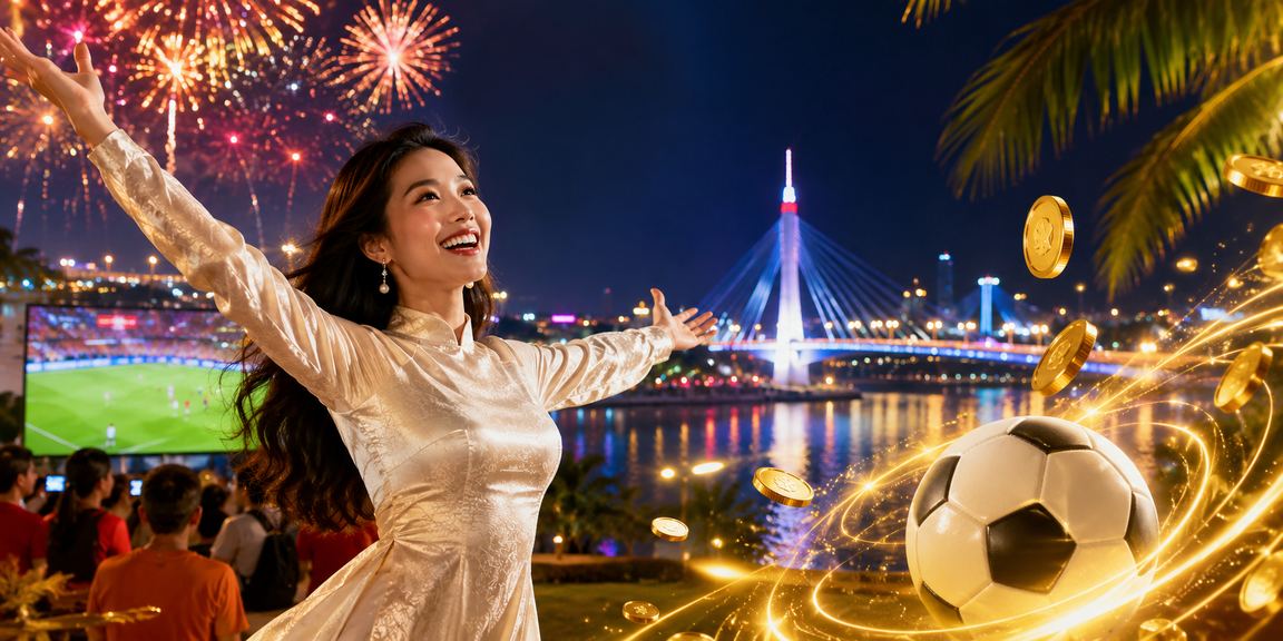 Người dùng Cần Thơ theo dõi bóng đá và nhận voucher cá cược qua điện thoại