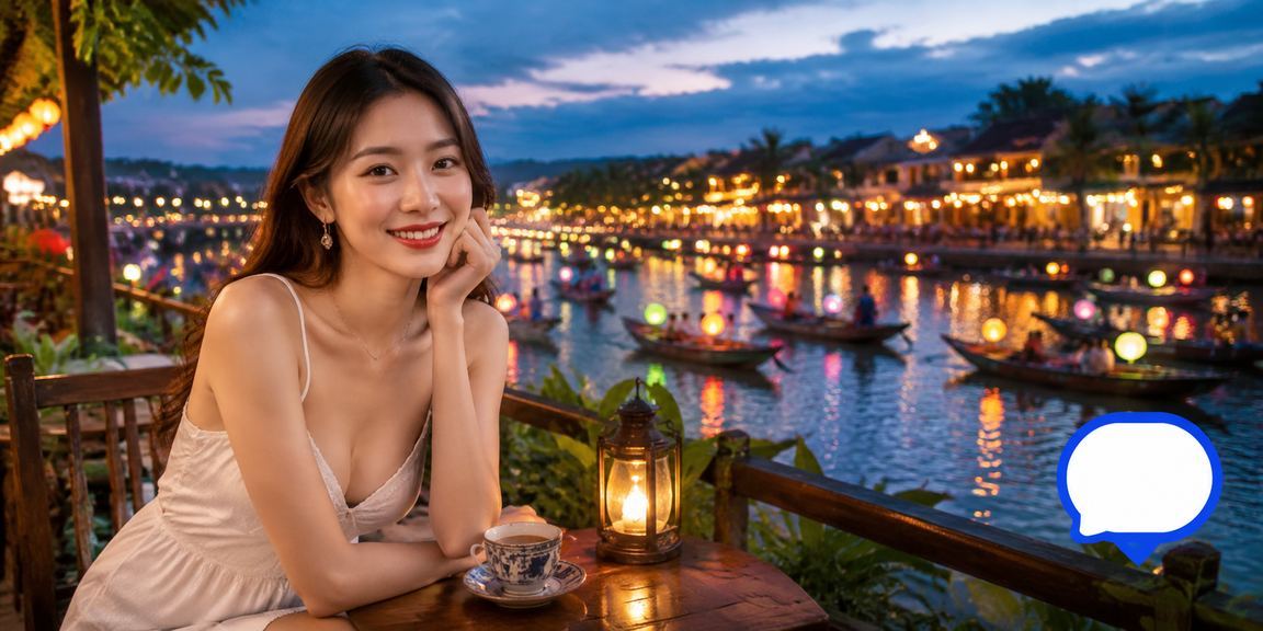 Du khách Hội An thư giãn với cà phê và app cá cược di động ytop1