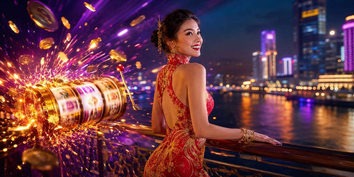 Ánh đèn neon Sài Gòn về đêm cùng không khí phân tích và giải trí slot game